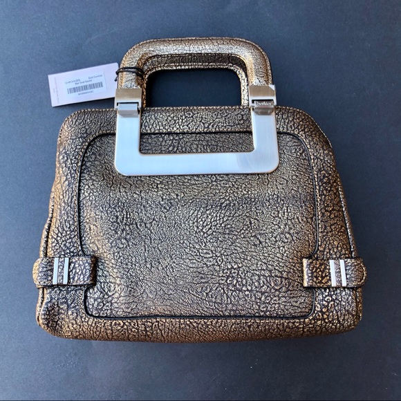 Botkier Handbags - NWT Botkier Blair Gold cowhide satchel bag